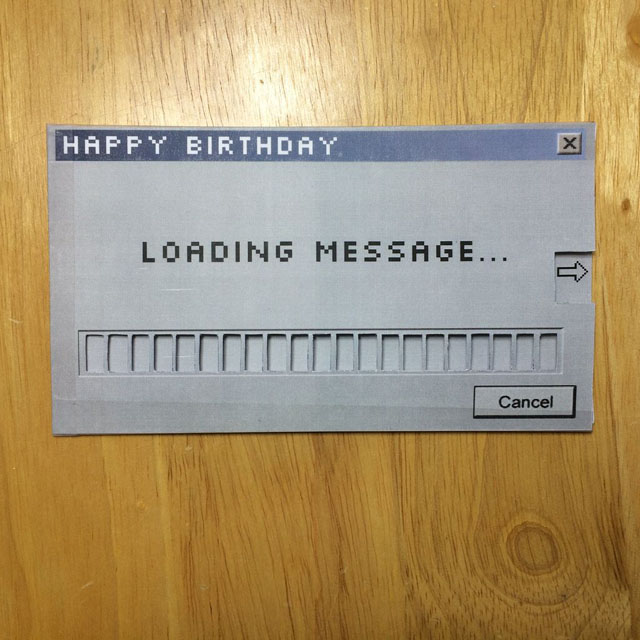 Loading　メッセージカード